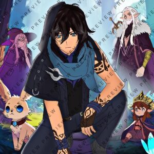 Shadow Vanguard – Anime Style Concept Art