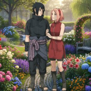 Eternal Blossom – Romantic Anime Scene